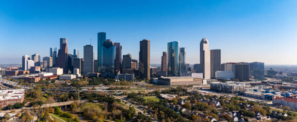 istock Aerial View of Downtown Houston 2193937937