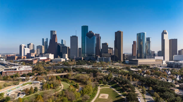 istock Aerial View of Downtown Houston 2193937962