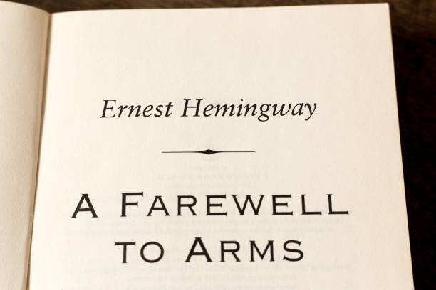 istock Open Book, Title Page: A Farewell to Arms 2193938211