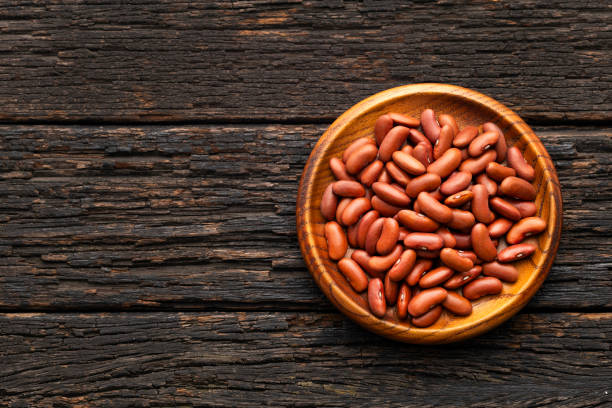 istock Phaseolus vulgaris - Natural and raw dried beans. 2193938795