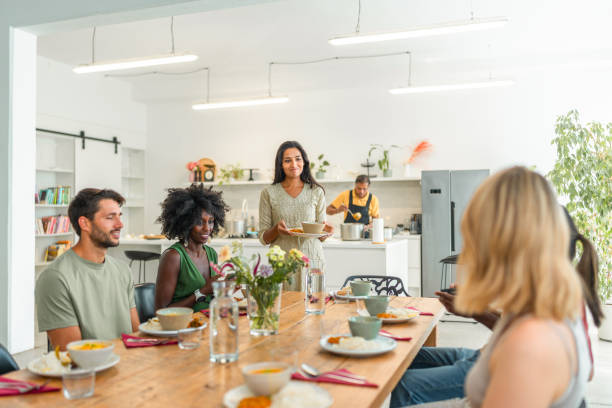 istock Diverse Group Enjoys Indian Cuisine at Cooking Workshop 2193939535