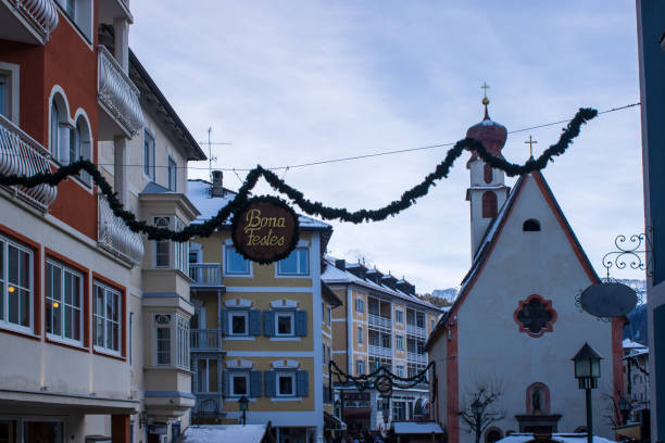 istock Exterior Christmas decorations in South Tyrol Series 2193942087