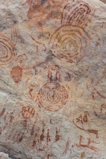 istock Rock paintings at 