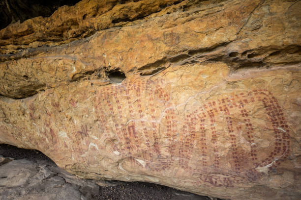 istock Rock paintings at 