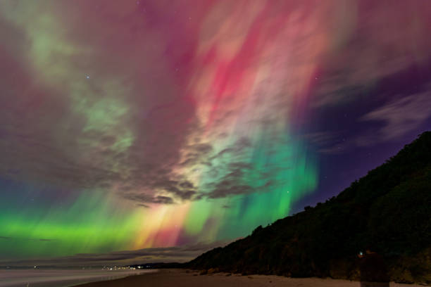 istock Aurora in Dunedin, New Zealand 2193947549