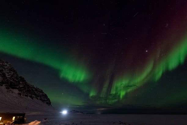 istock Aurora Borealis in Island 2193950785