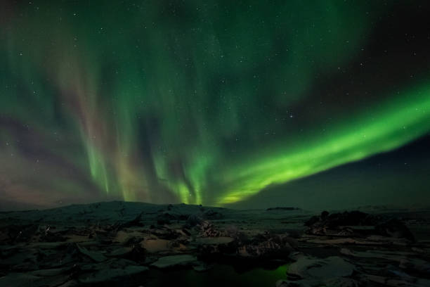 istock Aurora Borealis in Island 2193950793