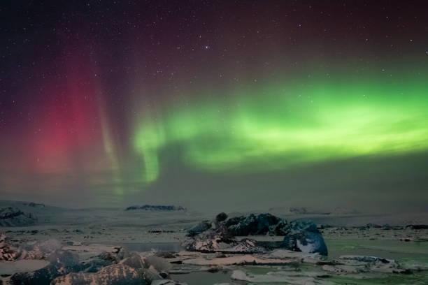 istock Aurora Borealis in Island 2193950796