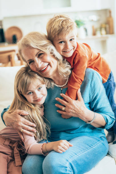 istock Kids and their grandma 2193952398