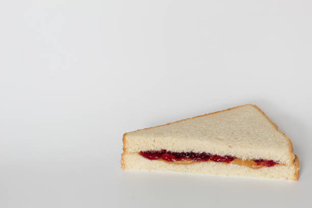 istock Peanut butter and jelly sandwich 2193953785