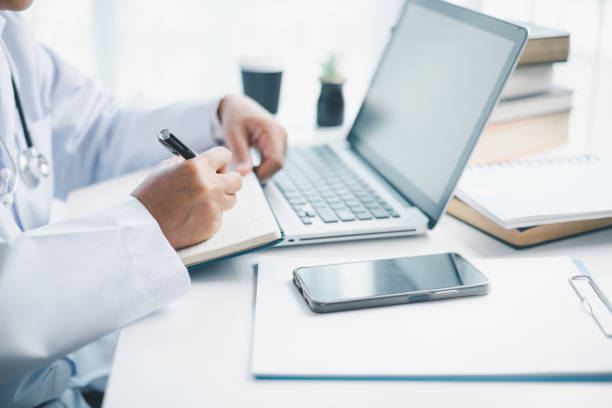istock Concept business doctor education essential globalization, student learn and study in university and college to master knowledge needed travel global economy. book stethoscope for medical health care 2193964021