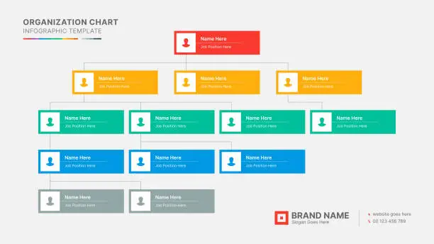 Illustrations et vecteurs gratuits de organization chart tree | Modèles ...
