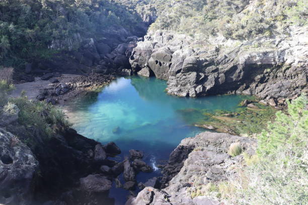 istock Rock pool at Aratiatia Rapids 2193972173