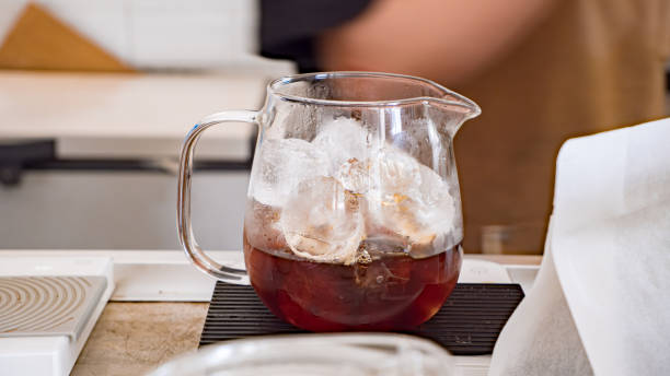 istock Filtered drip coffee at a coffee shop 2193974953