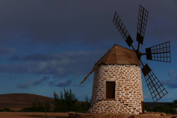 Windmill, Tefia: Fuerteventura, Canary Islands