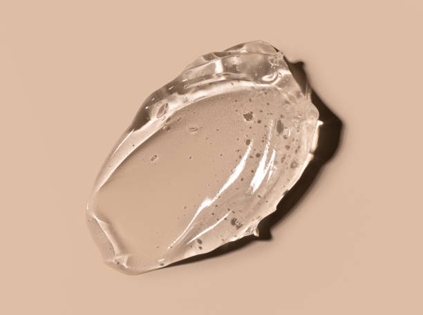istock texture gel serum on beige background 2193981639