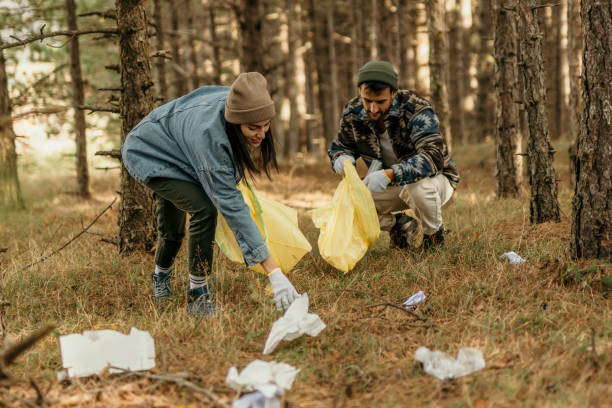 istock Dedicated people cleaning nature 2193982685