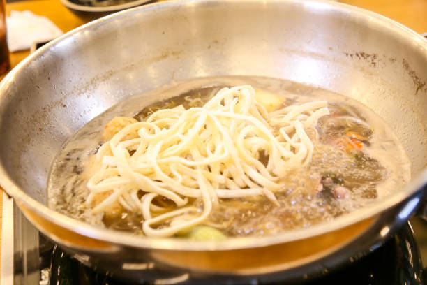 istock Korean noodle dish. Kalguksu 2193983725