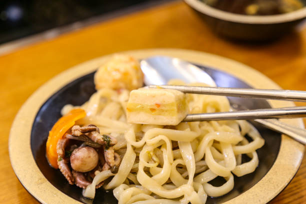 istock Korean noodle dish. Kalguksu 2193983754