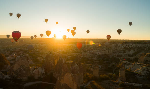 istock Cappadocia at sunrise time 2193984318