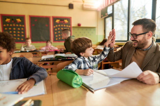 istock Give me high-five, you did a good job! 2193984635