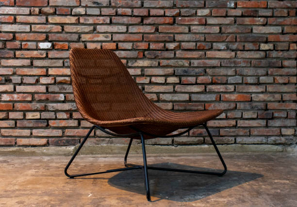 istock Minimalist Woven Chair 2193985551