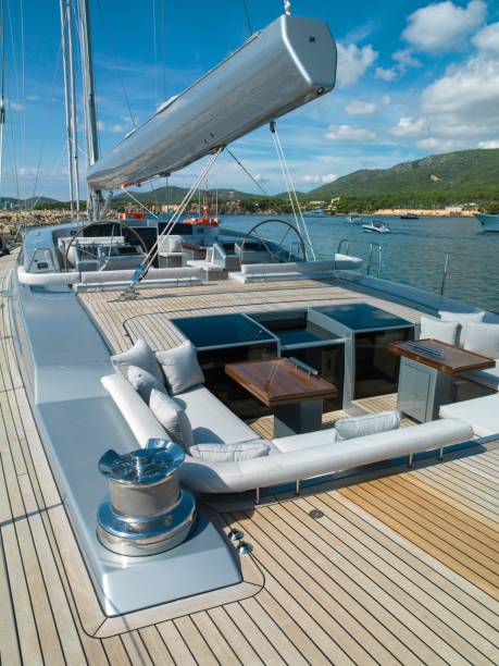 istock At the deck of a super yacht. 2193987249