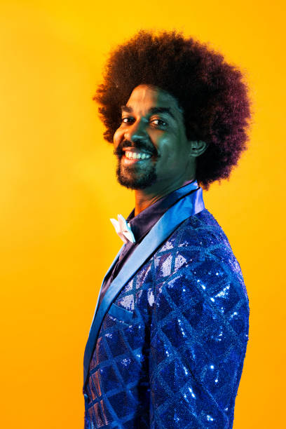 istock African man portrait in studio on colorful background 2193988105