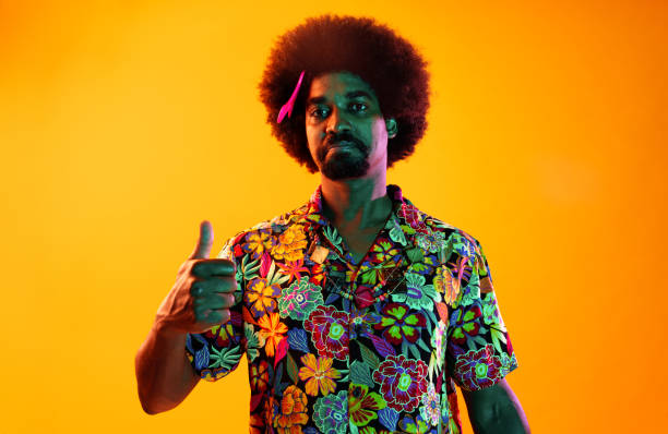 istock African man portrait in studio on colorful background 2193988971
