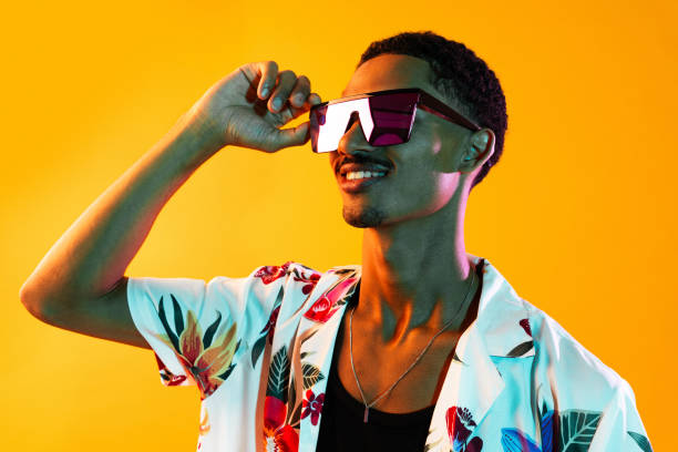 istock African man portrait in studio on colorful background 2193989161