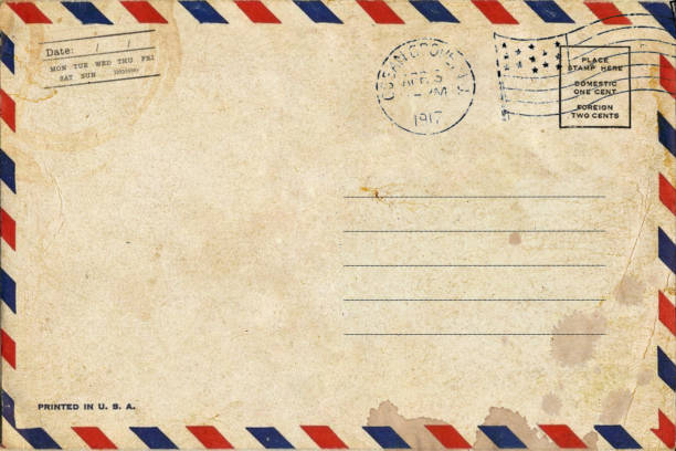 istock Blank of the old postcard with space for text 2193990960