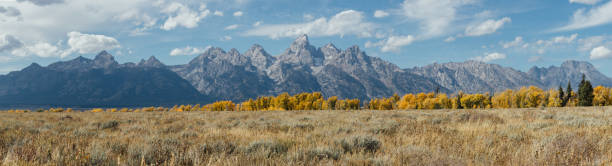 istock Panorama of the Tetons 2193992717