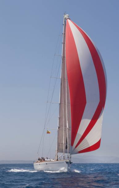 istock Sailing super yachts at the Mediterranean Sea 2193994271