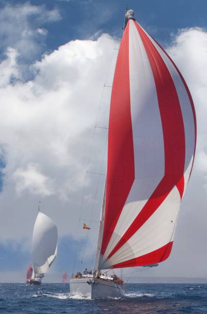 istock Sailing super yachts at the Mediterranean Sea 2193994273