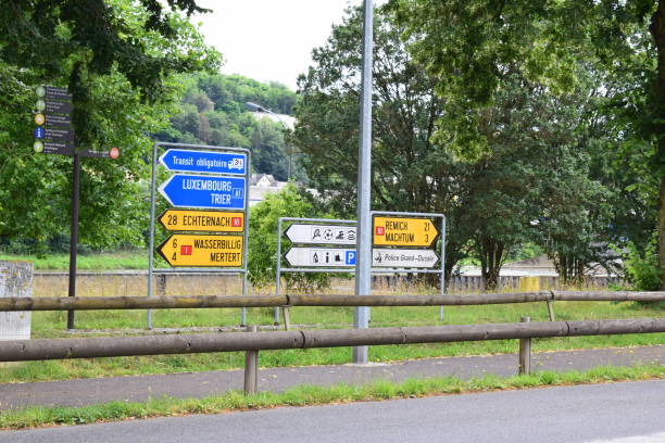 istock many way signs in Luxembourg 2193999138
