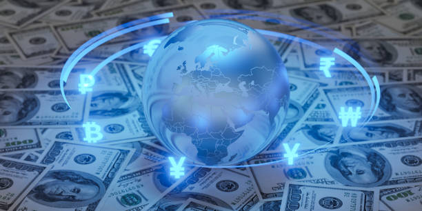 istock Money Transfers and Global Currency Exchange Concept 2194005040