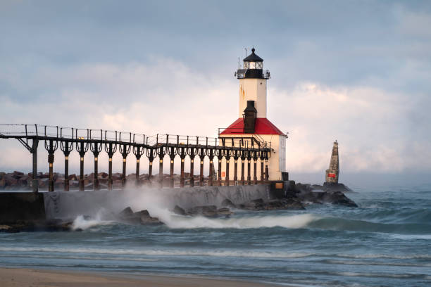 istock Michigan City Lighthouse 2194008301