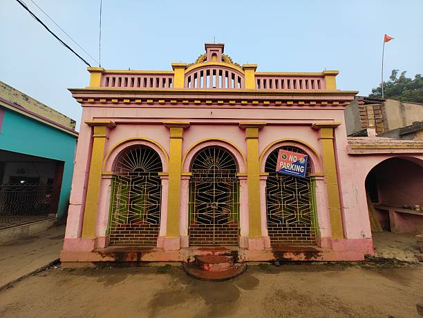 Old retro styled temple of Bishnupur