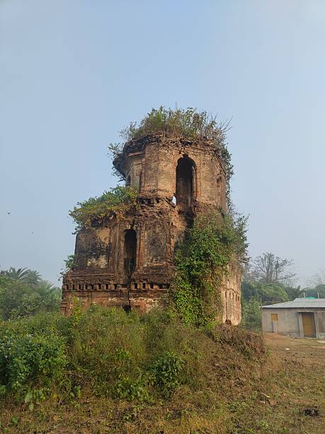 istock Old retro styled temple of Bishnupur 2194013085