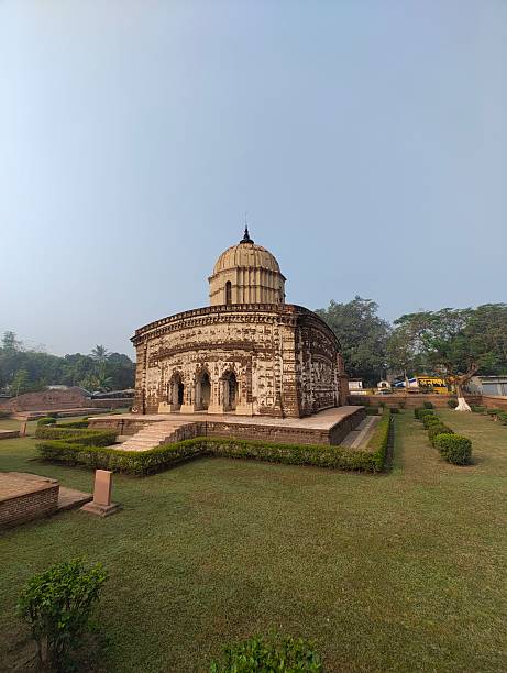 Old retro styled temple of Bishnupur