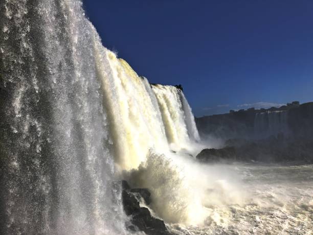 istock Close up of water falling 2194014701