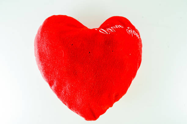 istock A red heart with the word 
