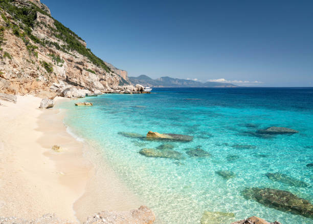 istock Cala Mariolu view from above. Cala Mariolu famous beach 2194025826