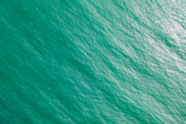 istock Ocean texture, drone view of the turquoise ocean water surface. 2194028781