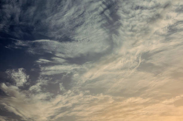 istock The sky is filled with clouds, creating a moody atmosphere 2194039184