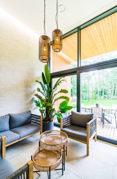 istock Lounge area near large window 2194051548
