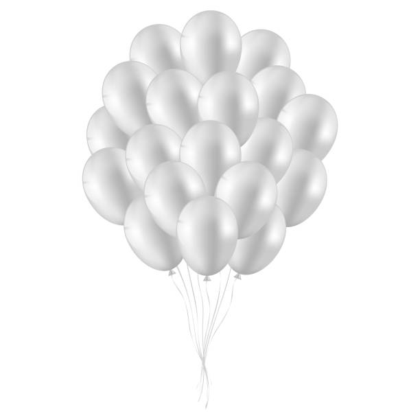istock Silver Balloon. Balloons for Party, Birthday, Celebration or Anniversary. 2194052809