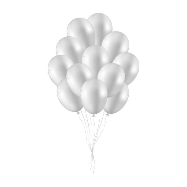 istock Silver Balloon. Balloons for Party, Birthday, Celebration or Anniversary. 2194052850