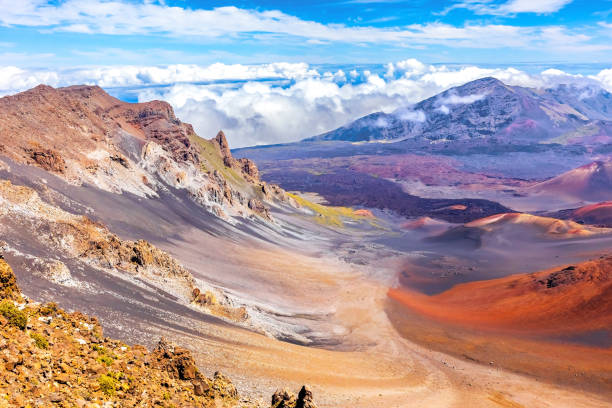 istock The top of volcano Haleakala. 2194054802