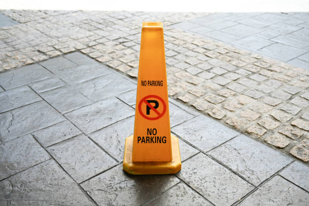 istock Traffic Management Made Easy with No Parking Cone 2194055053